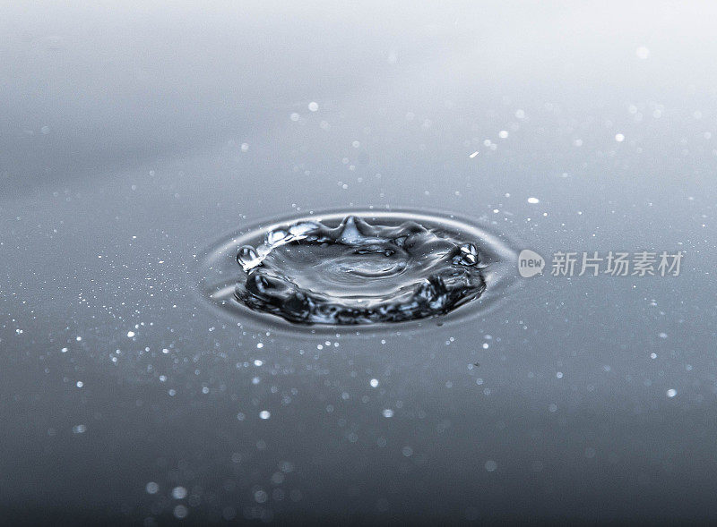 水滴飞溅