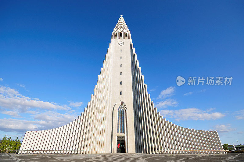 在冰岛Hallgrimskirkja