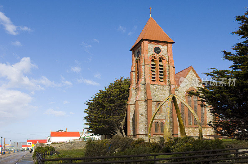 大教堂，斯坦利港，福克兰群岛。