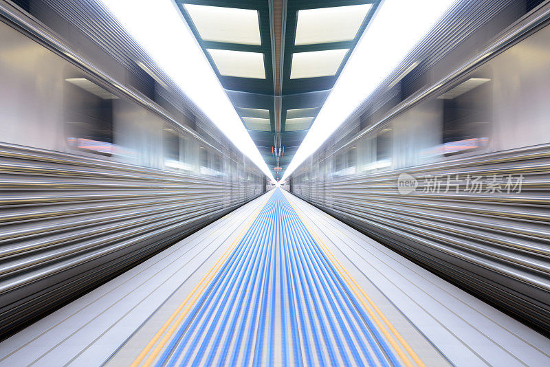 火车，室外悉尼中央车站月台
