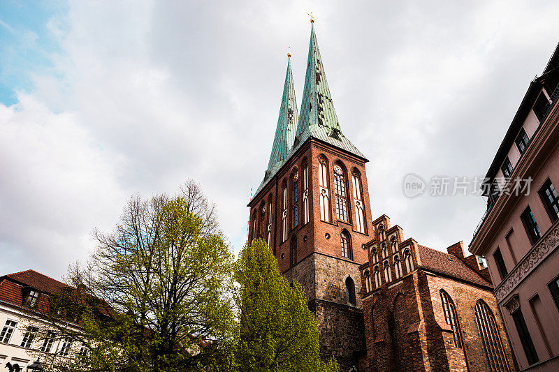 圣尼古拉斯教堂(Nikolaikirche)在柏林