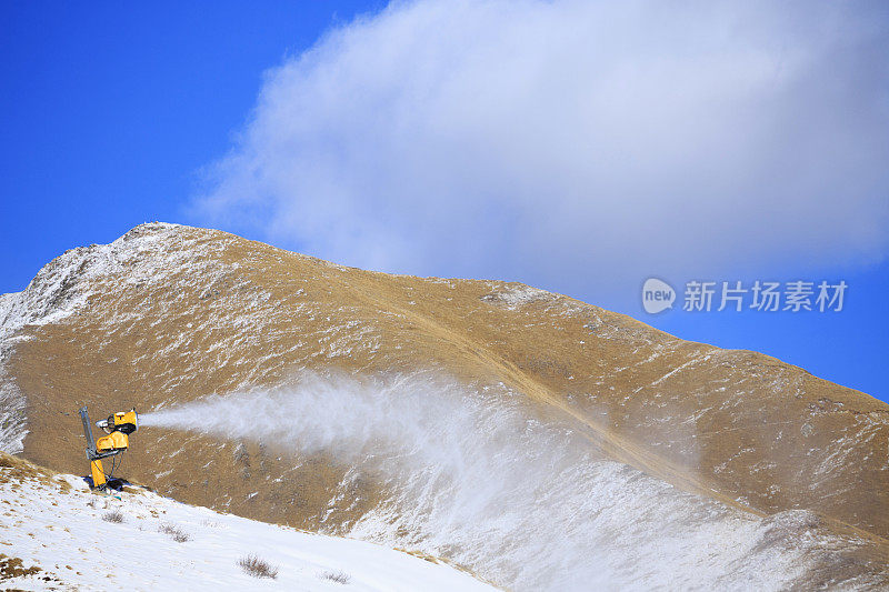 造雪用雪枪滑雪坡人工下雪滑雪场