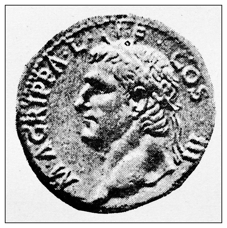 经典肖像图集-罗马:阿格里帕硬币
