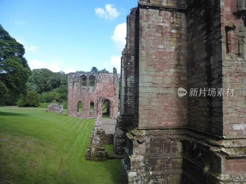 英国坎布里亚郡的弗内斯修道院