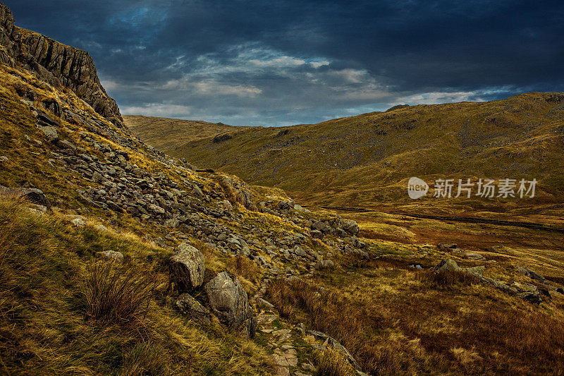 英格兰北部美丽的乡村景观