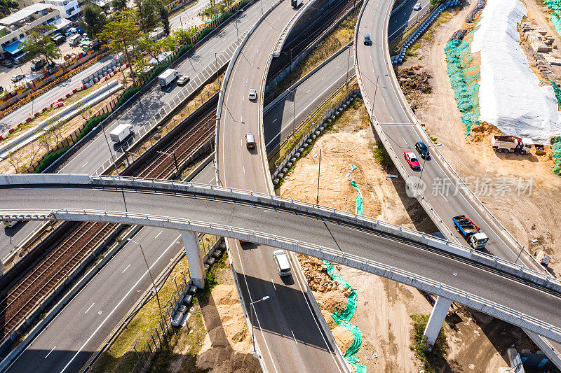 香港马鞍山多车道公路