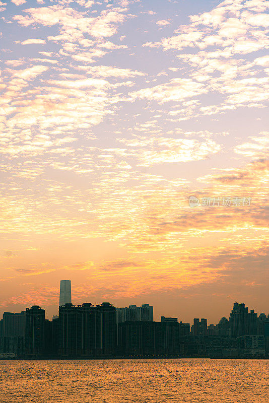 维多利亚港，九龙，香港