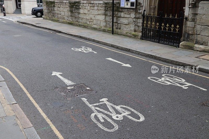 伦敦自行车迹象