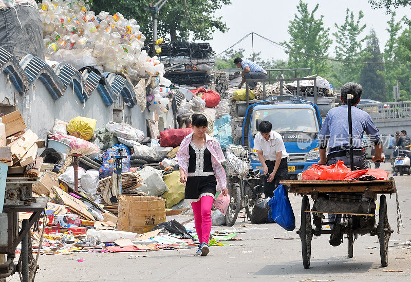 中国的回收材料市场