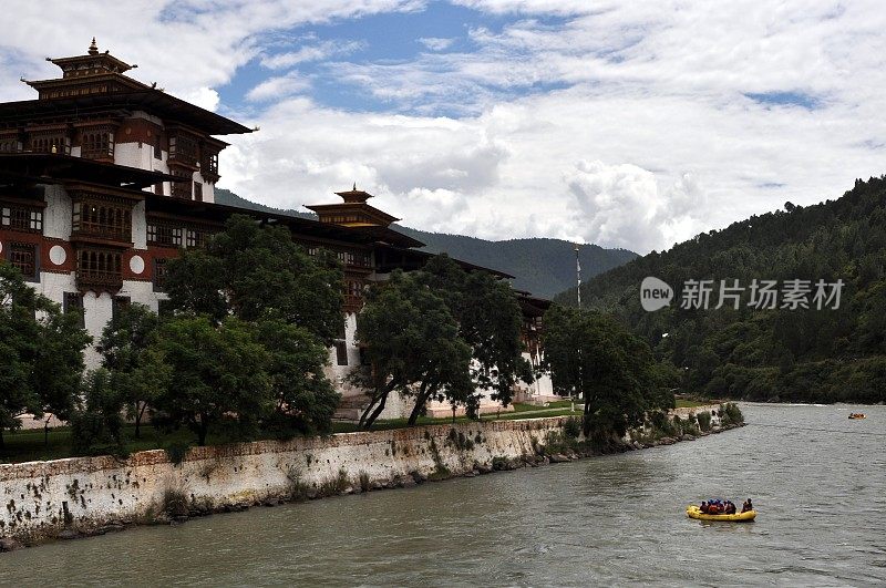 西藏和不丹的旅游观光