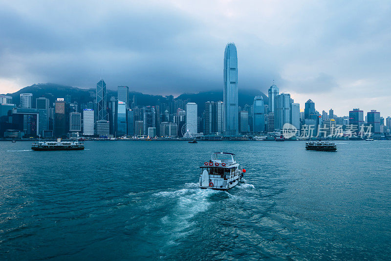 香港的天际线