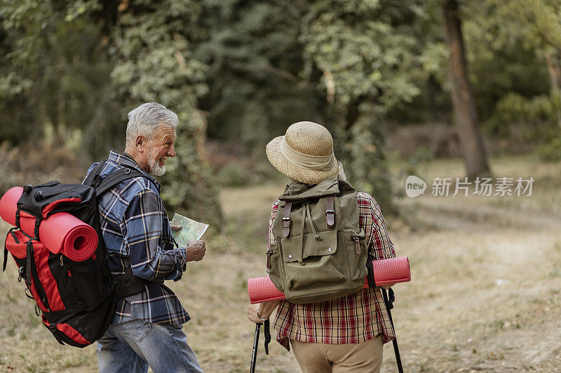 这是徒步旅行的好天气