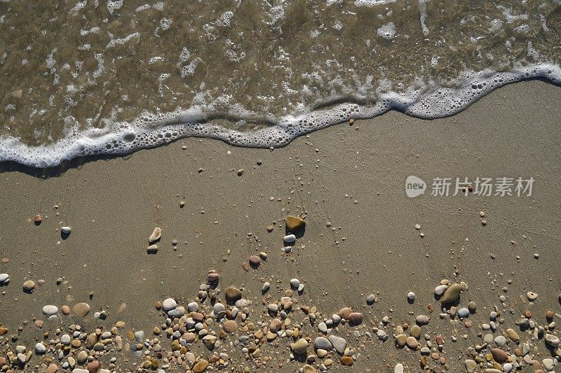 清晨平静的大海