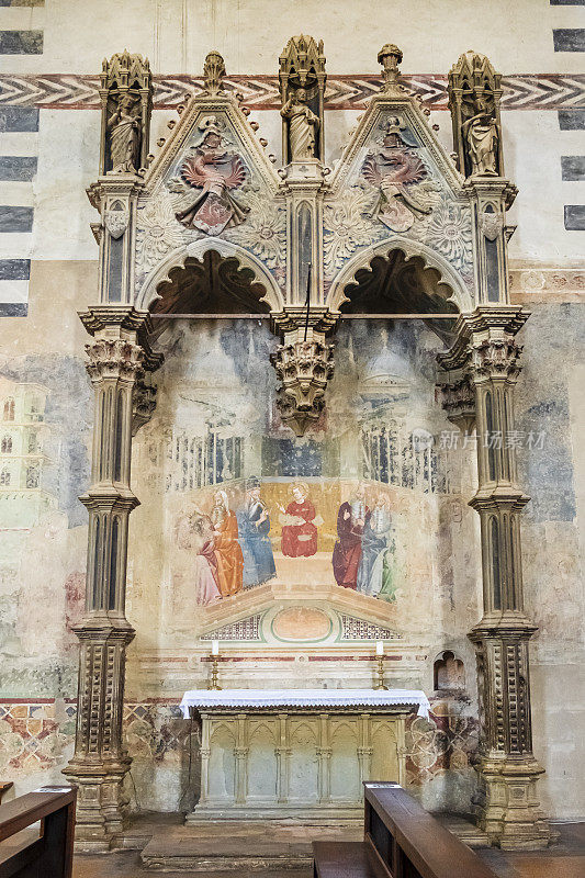 阿雷佐-托斯卡纳的圣多梅尼科大教堂