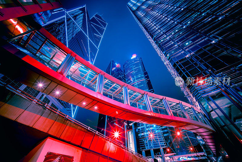 香港城市夜景