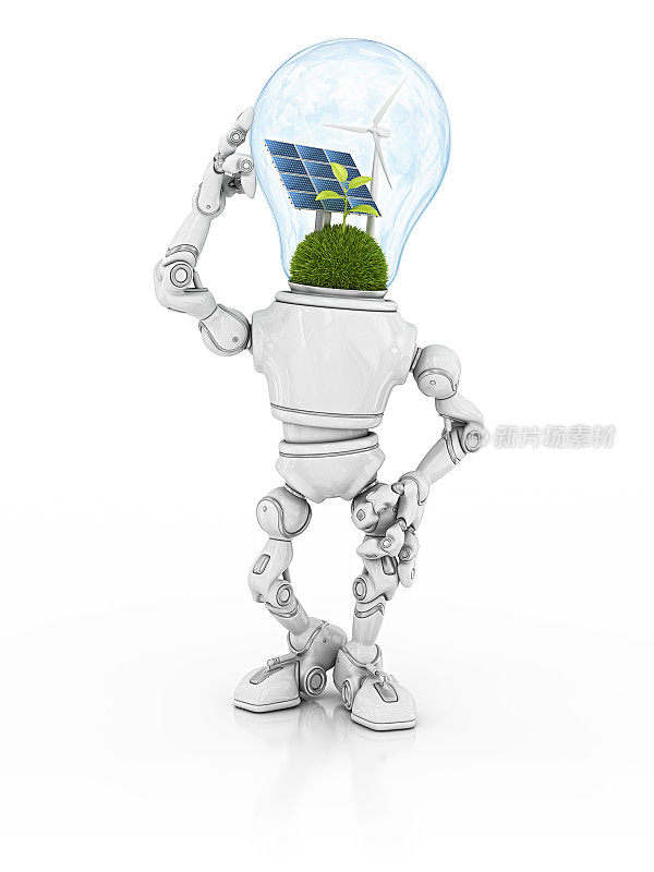 生态灯泡机器人