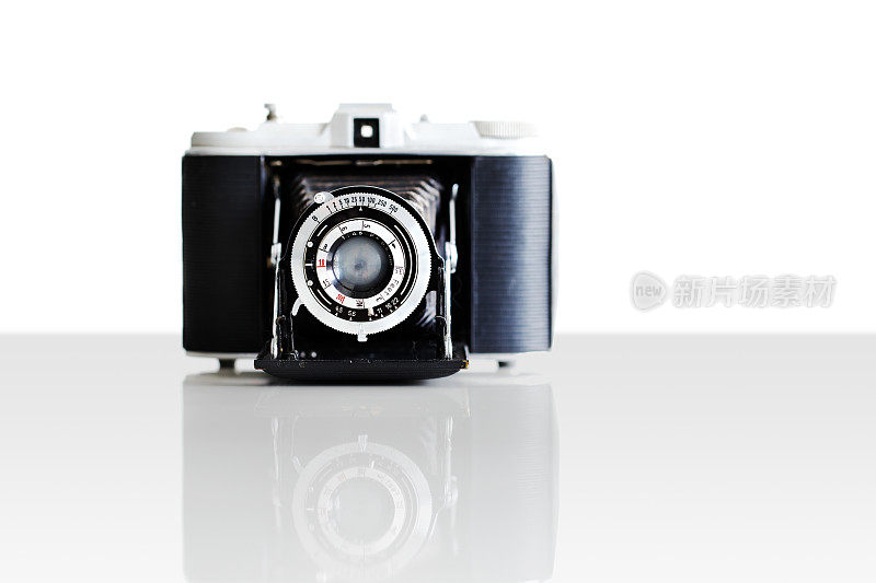 美丽的德国制造的老式35毫米胶卷相机