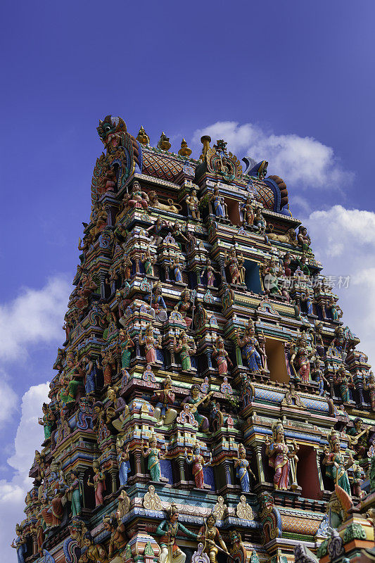 印度寺庙的Gopuram