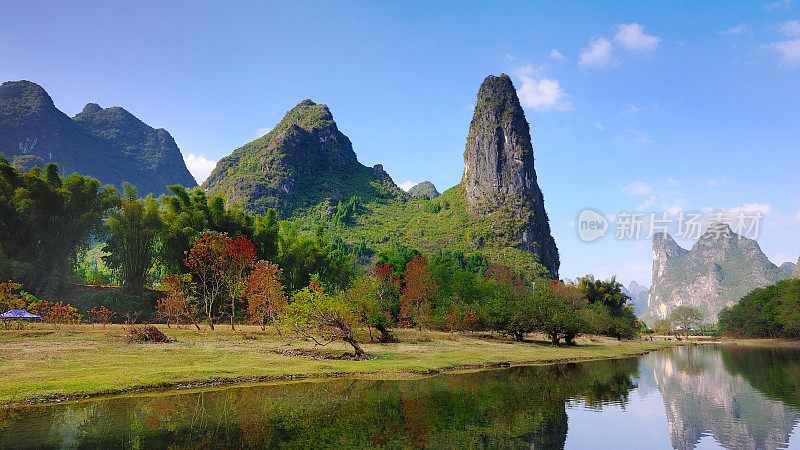 李河和山在冬天04