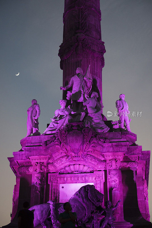 墨西哥墨西哥城独立天使纪念碑