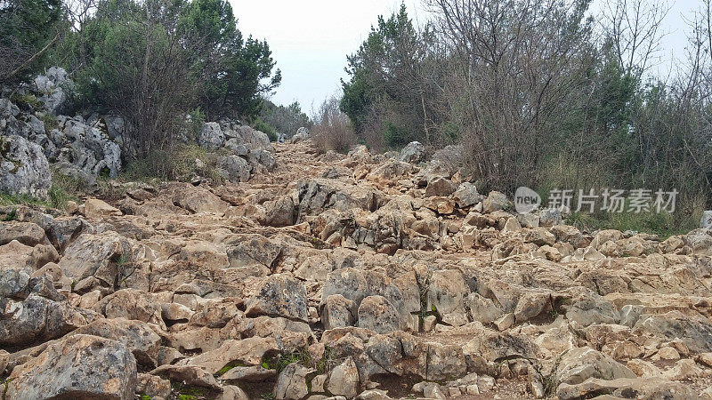 神圣的朝圣，十字山，克里泽瓦茨山，Medjugorje，波斯尼亚