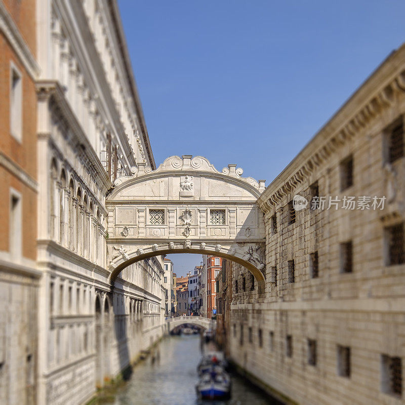 威尼斯，叹息桥——意大利