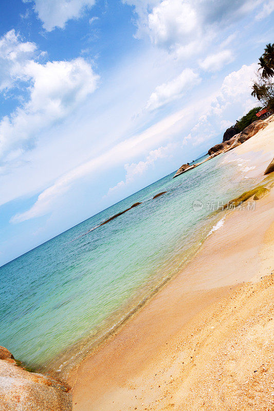 苏梅岛的拉迈海滩
