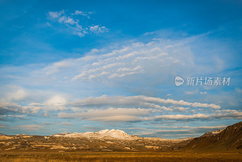 冰岛深秋的美景