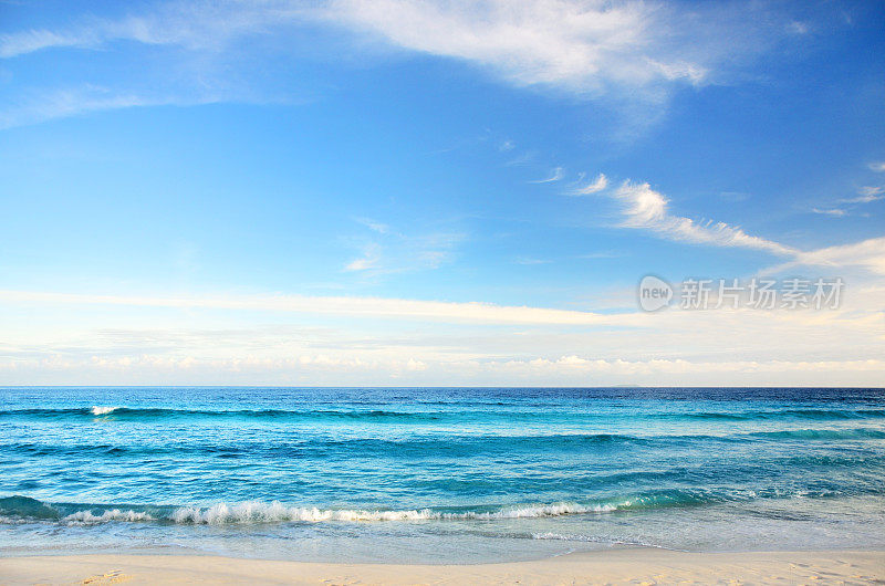 田园诗般的海景