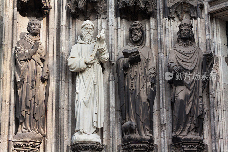 科隆大教堂雕像
