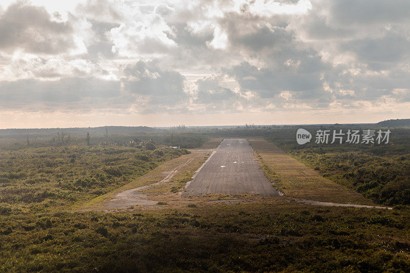 巴哈马群岛的空中拍摄