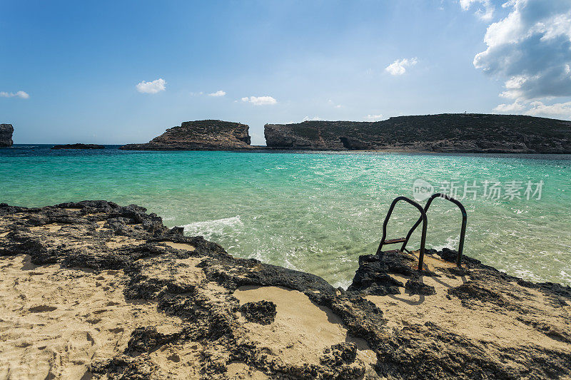 蓝色泻湖，Comino，马耳他