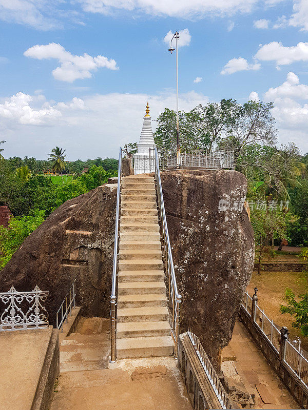 Isurumaniya寺庙，Anuradhapura，斯里兰卡