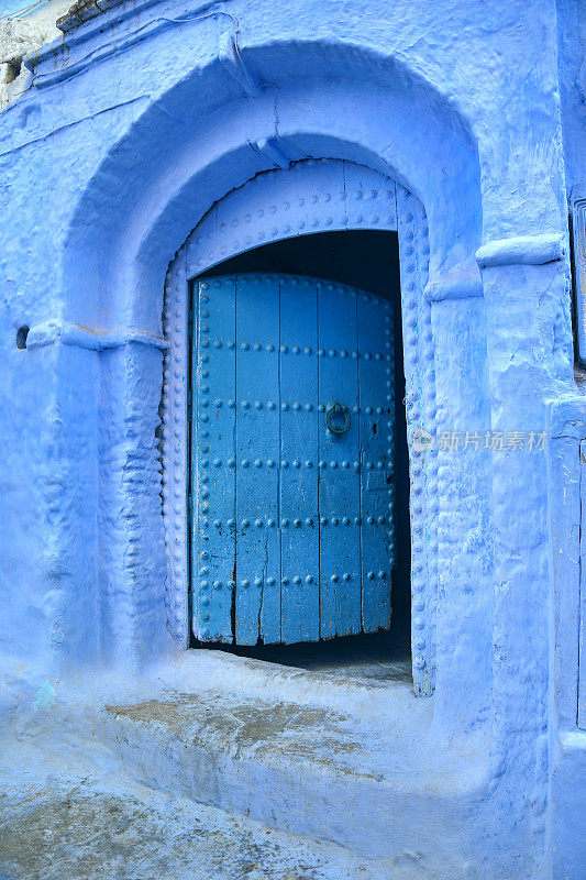 门在Chefchaouen