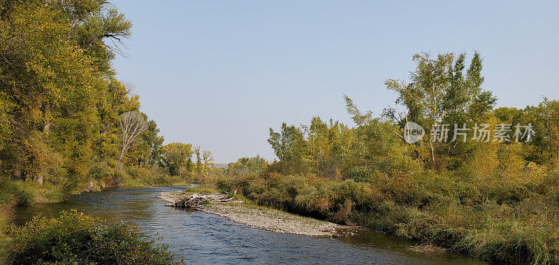 科罗拉多库雷坎蒂国家娱乐区的河流