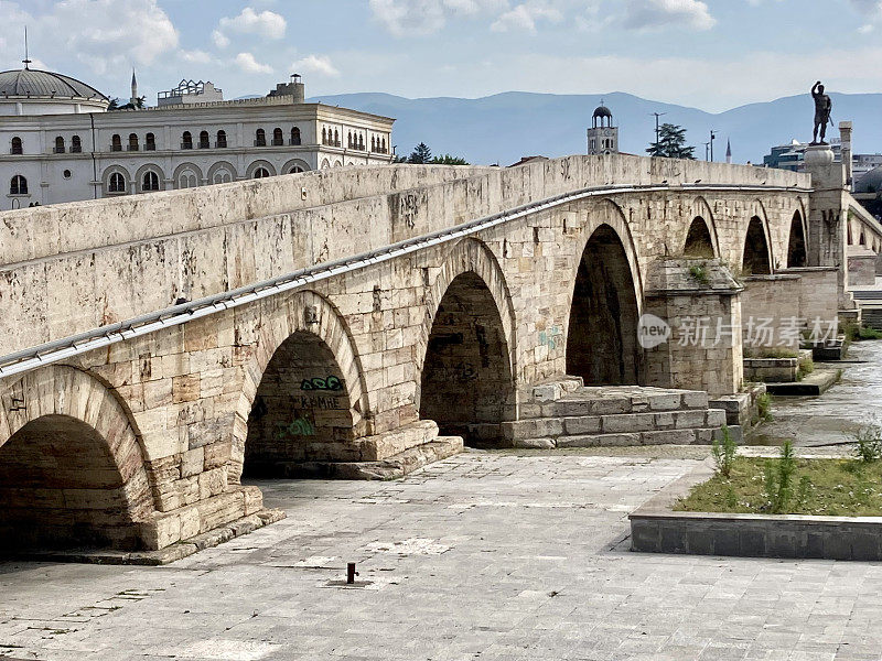 马其顿-斯科普里-老石桥