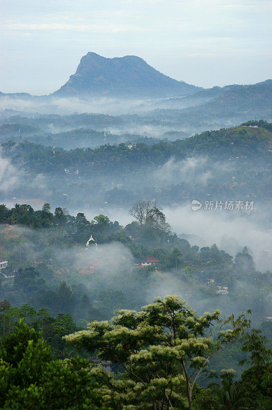 早上Kandi山