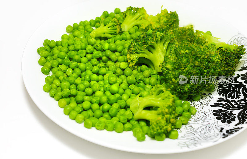 豌豆和brocolli