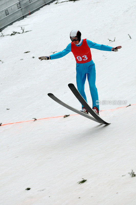 跳台滑雪着陆