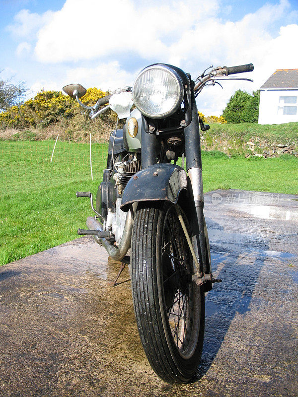 英国五十年代的摩托车