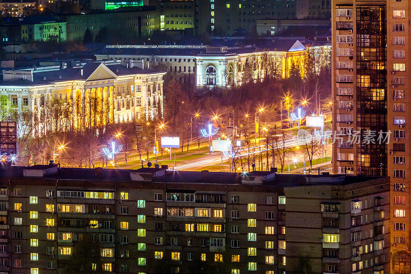 莫斯科的城市景观