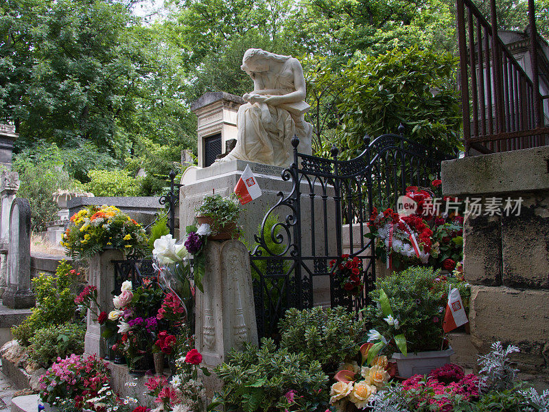 肖邦的坟墓，巴黎