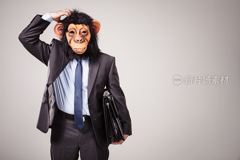 猩猩人-商业服装幽默老板