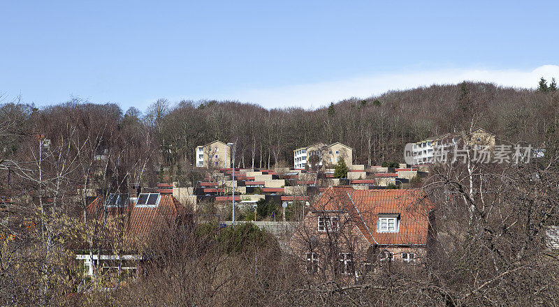 布拉布兰德山区的建成区