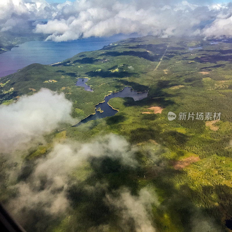 挪威鸟瞰图