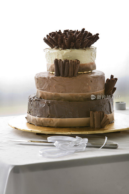 巧克力婚礼蛋糕3