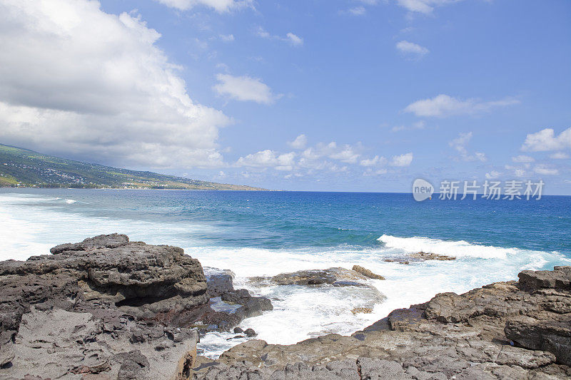 侵蚀岩质火山海岸