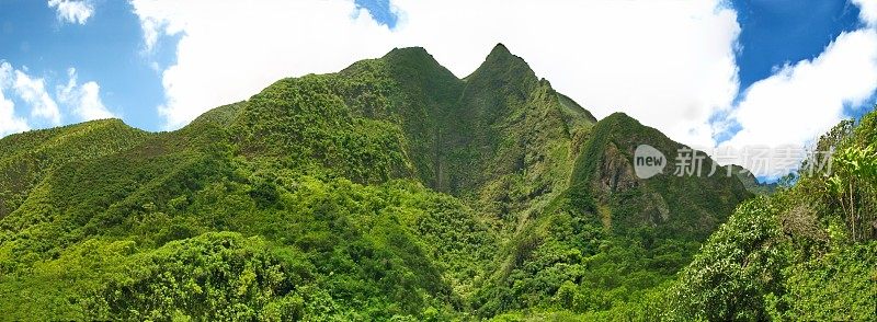 毛伊岛北部山区