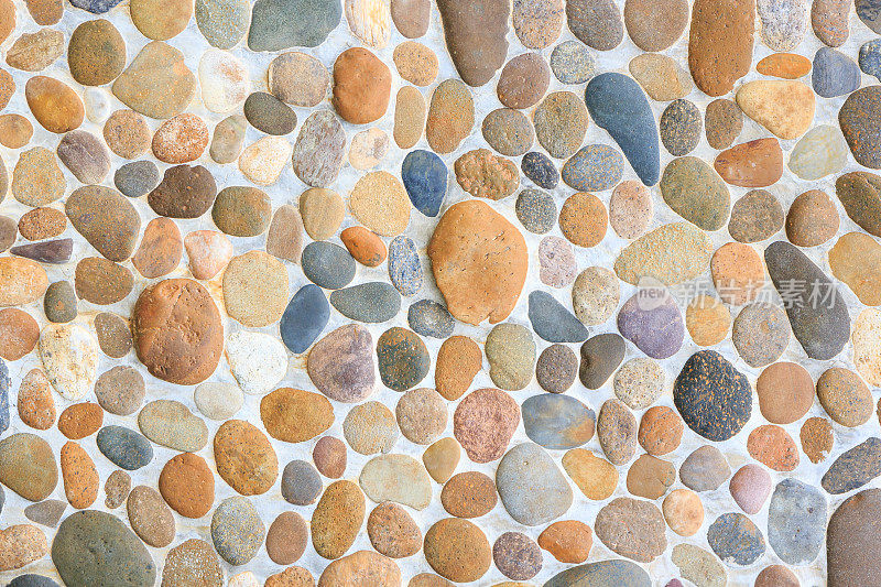 卵石石地砖纹理