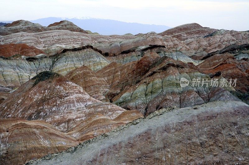 中国甘肃张掖丹霞地貌地质公园